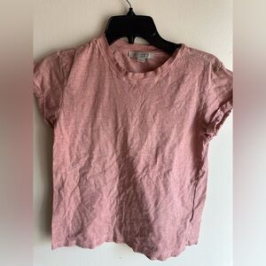 All Saints Pink Short Sleeve Women's Tee